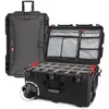 Image de NANUK 965 Pro Photo Kit - Valise Rigide étanche pour Appareil Photo, avec séparateurs rembourrés, Organisateur de Couvercle et roulettes (82,6 × 53,3 × 40,1 cm) - Noir