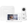 Image de Angelcare - Babyphone Video avec Moniteur de mouvements AC25 - écran 4,3" & caméra HD - veilleuse & berceuses - Portée jusqu'à 150 mètres