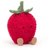Image de Jellycat Amuseable Strawberry - H : 20 cm x L : 13 cm