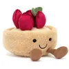 Image de Jellycat [SA2025/12] Amuseables Fleurette Tarte Aux Fraises
