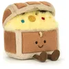 Image de Jellycat Amuseables Treasure Chest 19 cm x 17 cm x 11 cm