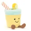 Image de Jellycat Amuseables Limonade Peluche douce 12 x 9 x 8 cm Jaune et vert menthe