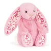 Image de Jellycat Blushkin Blossom Luxe Bunny