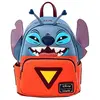 Image de Loungefly Lilo & Stitch 626 Experimente - Stitch Femme Mini Sac À Dos Multicolore, Imitation Cuir,