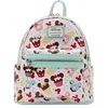 Image de Loungefly Disney Mickey et Minnie Mouse Sac à bandoulière pour femme Motif bonbons