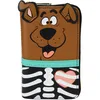 Image de Loungefly Scooby Doo Portefeuille zippé Motif squelette