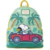 Image de Loungefly Peanuts Snoopy Road Trip Mini sac à dos