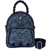 Image de Loungefly Mini sac à dos convertible en denim