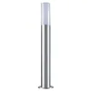 Image de Borne Extérieure 60cm 220V IP65 ARGENT pour Ampoule E27