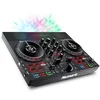 Image de Numark Party Mix Live Controleur DJ avec Eclairages et Enceintes | 2 Decks, 2 Boutons Filter FX, Mixeur DJ, Roues Tactiles Capacitives, Interface Audio Integree et Serato Lite
