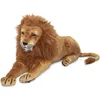 Image de Melissa & Doug - Peluche Lion Géant - Peluche Lion 1,3 Mètre De Long - Animal Réaliste Tout Doux - Lavable En Surface - Décor Chambre D'Enfant - Jouet Premier Age - Cadeau Enfant 3 Ans Et +