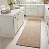 Image de SAFAVIEH Tapis en Fibres Naturelles Salon, Salle à Manger, Chambre à Coucher - Natural Fiber Collection, Tapis à Poil Court, Naturel, 76 X 244 cm