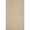 Image de SAFAVIEH Tapis en Fibres Naturelles Salon, Salle à Manger, Chambre à Coucher - Natural Fiber Collection, Tapis à Poil Court, Naturel, 91 X 152 cm