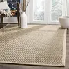 Image de Safavieh Tapis d'intérieur rectangulaire tissé en Fibre Naturelle, Collection de Fibres Naturelles, NF114, Couleur Naturelle/Beige, 183 x 274 cm