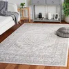 Image de SAFAVIEH Tapis 155 x 229 cm - Adirondack Collection - Design Traditionnel, Ivoire & Argent, Mélange Synthétique Entretien Facile, Idéal pour Salon, Chambre, Bureau