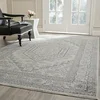Image de SAFAVIEH Tapis 183 x 274 cm - Adirondack Collection - Design Traditionnel, Ivoire & Argent, Mélange Synthétique Entretien Facile, Idéal pour Salon, Chambre, Bureau