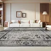 Image de SAFAVIEH Tapis 235 x 305 cm - Adirondack Collection - Grand - Transitionnel Design, Gris & Noir, Mélange Synthétique Entretien Facile, Idéal pour Salon, Chambre, Bureau (ADR109B)