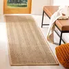 Image de SAFAVIEH Tapis en Fibres Naturelles Salon, Salle à Manger, Chambre à Coucher - Natural Fiber Collection, Tapis à Poil Court, Naturel et Beige, 76 X 183 cm