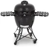 Image de PIT BOSS - Barbecue Kamado Noir Céramique Grille Ø 52cm 134 x 77 x 120 cm Thermomètre intégré