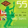 Image de Rotosound, Corde basse électrique Solo Basse 55, Jeu 4 cordes hybride 40-100