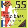 Image de Rotosound, Corde basse électrique Solo Basse 55, Jeu 4 cordes standard 45-105