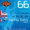 Image de Rotosound Cordes pour Basse Électrique SWING 66 NICKEL ROUNDWOUND 4-cordes SM66N Nickel - Hybrid 40-100