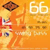 Image de Rotosound Cordes pour Basse Électrique SWING 66 STAINLESS SETS 4-cordes RS66S SHORT SCALE Stainless SHORT Scale 40-90