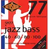 Image de Rotosound Cordes pour Basse Électrique JAZZ 77 MONEL FLATWOUND 4-cordes SM77 FLATW Hybrid 40-100
