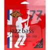 Image de Rotosound Cordes pour Basse Électrique JAZZ 77 MONEL FLATWOUND 5-cordes RS775LD FLATW Standard 45-130