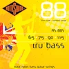 Image de Rotosound, Corde basse électrique Tru Basse 88, jeu 4 cordes court standard //diapason court (30"/760mm)