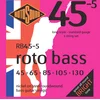 Image de Rotosound Cordes pour Basse Électrique ROTO NICKEL 4-cordes RB45 Nickel Standard 45-105