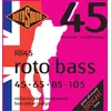Image de Rotosound Cordes pour Basse Électrique ROTO NICKEL 5-cordes RB45-5 Nickel Medium 45-130
