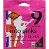 Image de Rotosound Cordes pour Guitare Électrique Roto Nickelée 2 Jeu de PINKS R9-2 Super Light 9-42
