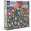Image de EEBOO - Holiday Ornaments - Puzzle Adulte 1000 pièces sur Les décorations de Noël - Dimensions 58.5 x 58.5 cm