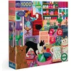 Image de Eeboo - Puzzle 1000 pièces Pets in The Kitchen - Puzzle Adulte 1000 Pièces en Carton - Dimensions 58.5 cm x 58.5 cm