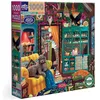 Image de Eeboo   Puzzle 1000 Pièces Sorcerer’s Den   La tanière de la socière - Puzzle Adulte 1000 Pièces en Carton   Dimensions du Puzzle 58,4 cm x 58,4 cm