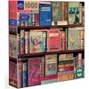 Image de eeBoo - Bibliothèque Vintage - Puzzle 1000 Pièces Coloré - En Carton - Dimensions 58,5 cm x 58,5 cm
