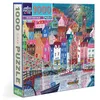 Image de Eeboo   Puzzle 1000 Pièces Scottish Isle   Puzzle Adulte 1000 Pièces en Carton   Dimensions du Puzzle 58,4 cm x 58,4 cm