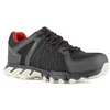 Image de Reebok - Chaussures de sécurité Basses Noire et Rouge en Cuir imperméable Embout Aluminium Trail Grip S3 SRC 47 - Noir/Rouge