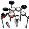 Image de Alesis Nitro Pro batterie électronique avec pads double zone silencieux, plus de 500 sons BFD, Bluetooth, Drumeo, MIDI USB, compatible double pédale