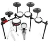 Image de Alesis Nitro Ultimate Batterie Électronique avec Pads Maillés à Double Zone, Charleston Autonome, 640 Sons BFD Authentiques et 52 Kits, Bluetooth, Drumeo, USB MIDI, Compatible Double Grosse Caisse