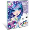 Image de Nebulous Stars 11381 - Kit de coloriage par numéros, Livre de coloriage avec 36 Pages illustrées et 15 feutres Double Face, Cahier de coloriage à colorier, à Broder et à décorer