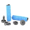 Image de Oury Grips - OUGRLOC - Lock on Grips - Paire de poignées de vélo - Mixte Adulte - Bleu - Taille Unique