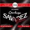 Image de Cordes Savarez pour guitare classique Alliance Cantiga, polies, tension normale, rouge, 510ARH