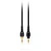 Image de RØDE NTH-Cable pour casque NTH-100, 2,4m / 8ft de long, câble audio haute qualité mâle à mâle 3,5mm avec adaptateur ¼-inch inclus (Noir)