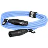 Image de Rode XLR3M-B XLR Câble de liaison 3 m bleu