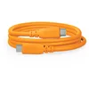 Image de RØDE Câble RØDE SC27 USB-C SuperSpeed vers USB-C pour transfert de données rapide jusqu'à 5 Gbps et alimentation de 60 W (2 m, orange)