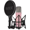 Image de RØDE NT1 Série Signature - Microphone à condensateur avec Accessoires pour la Production Musicale, l'enregistrement Vocal, Le Streaming et Les podcasts (Rose)