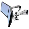 Image de Support de table pour écran Ergotron 45-245-026 38,1 cm (15) - 68,6 cm (27) réglable en hauteur, rotatif, inclinable, mobile aluminium
