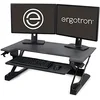 Image de Ergotron - WorkFit-TL - Convertisseur de Bureau WorkFit-TL, Bureau Assis-Debout bi-écran pour tablettes - 95 cm de Largeur, Noir (33-406-085)